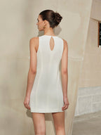 Ring Detail Sleeveless Dress image 7