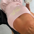 Square Neck Open Back Crop Top image 4