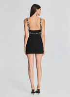 V-Neck Spaghetti Strap Mini Party Dress image 6