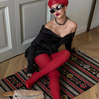 Elegant Party Off Shoulder Slim Mini Sexy Red Dresses Novelty Party Dress image 4