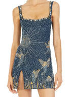 Sexy Print Sequin Party Dress image 3