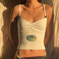 Fruits Patchwork Bow Crop Top image 4