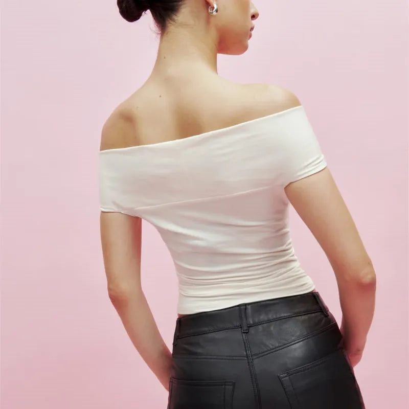 3D Flower Contrast Crop Top image 4