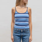 Contrast Trim Scoop Crop Top image 9