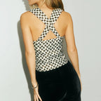 Tie-Up Flower Print Crop Top image 4