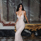 Shiny Sequin Midi Party Dress image 2