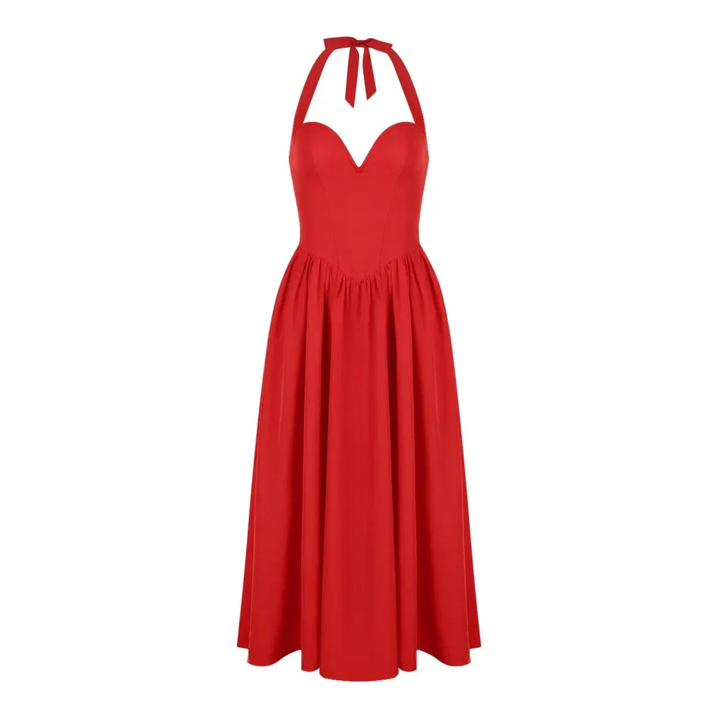 Elegant Fit and Flare Casual Sexy Party Dress image 6