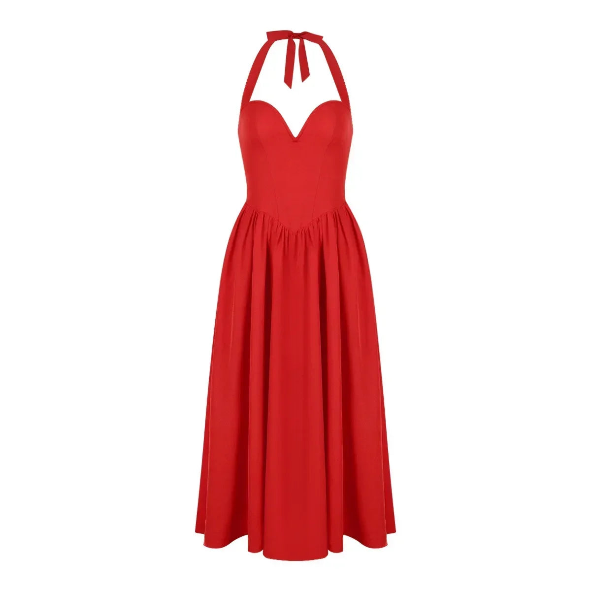 Elegant Fit and Flare Casual Sexy Party Dress image 6