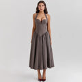 Elegant Fit and Flare Casual Sexy Party Dress image 7