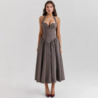 Elegant Fit and Flare Casual Sexy Party Dress image 7