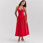 Elegant Fit and Flare Casual Sexy Party Dress image 8