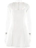 Elegant Backless Bodycon Mini Party Dress image 5