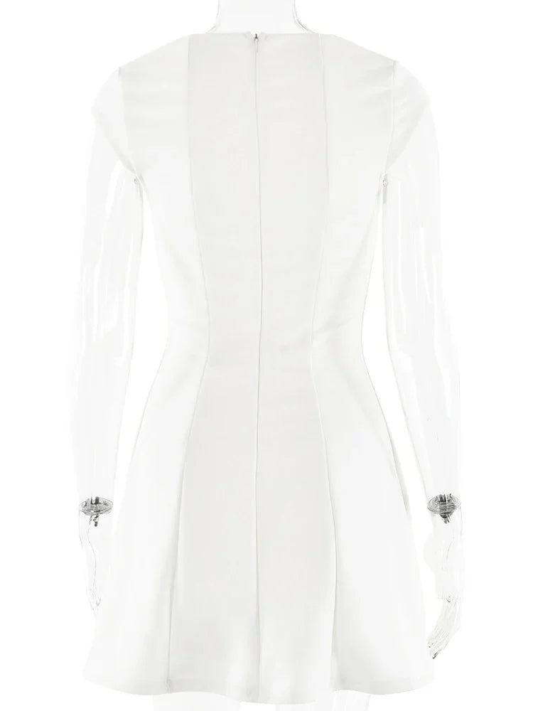 Elegant Backless Bodycon Mini Party Dress image 6