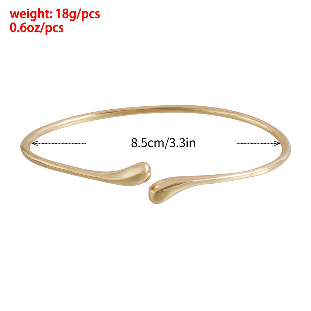 Minimalist Open Adjustable Bracelet image 6