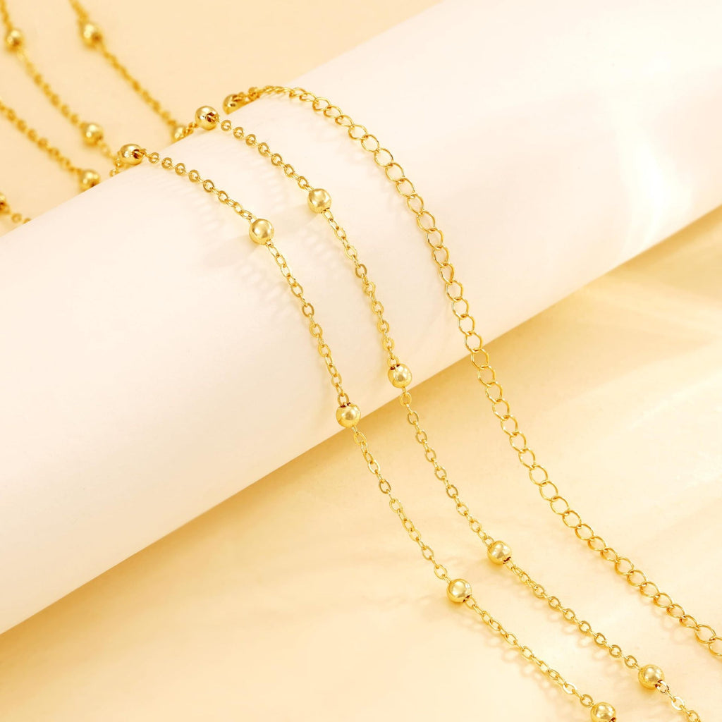 Non-fading Beaded Double Layer Waist Body Chain image 5