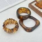 Wide Marble Texture Translucent Bracelet image 4