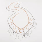 Elegant Tassel Star Moon Diamond Waist Body Chain image 5