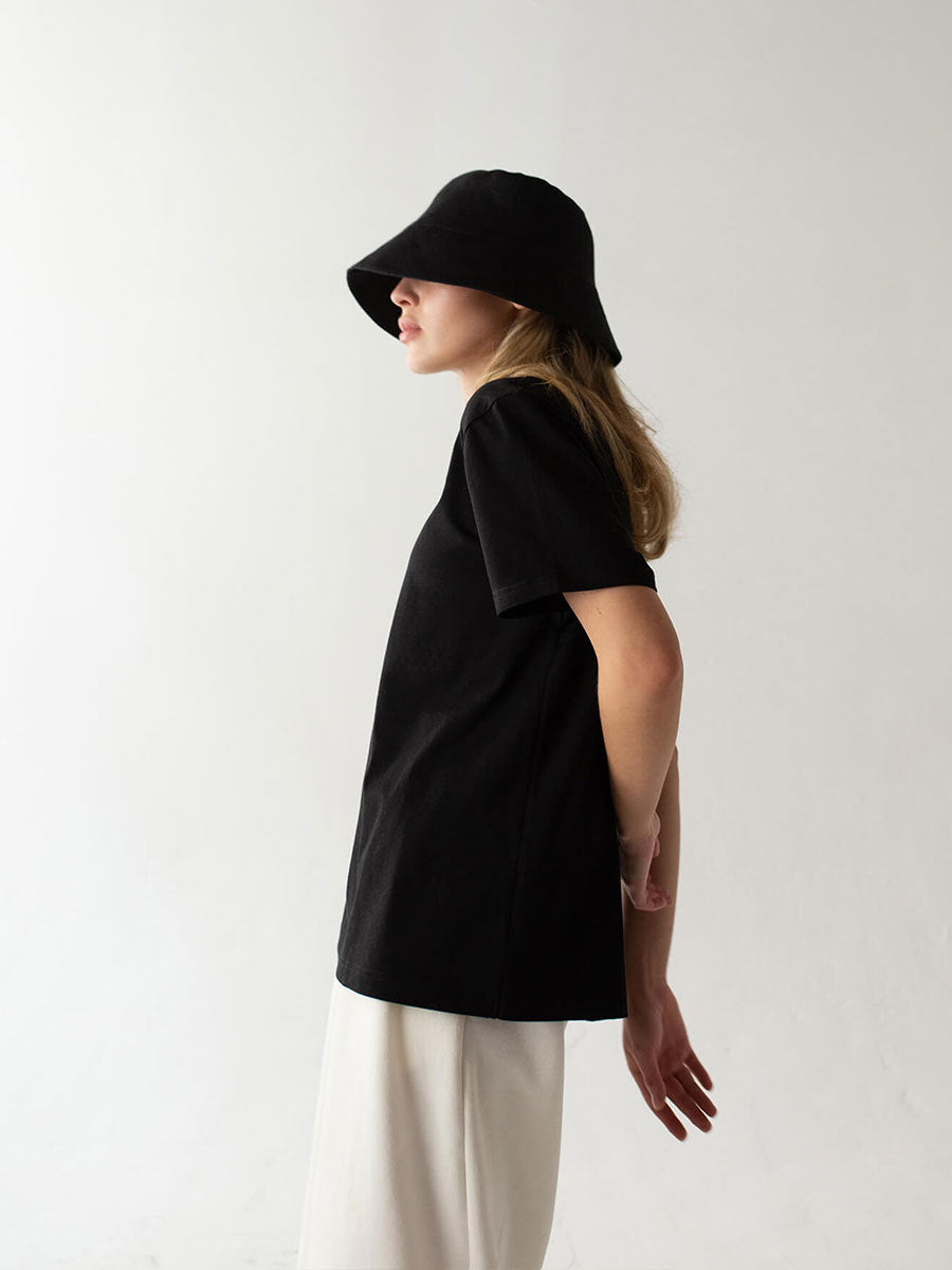 Minimalist Casual Solid Crew Neck T-shirt image 6
