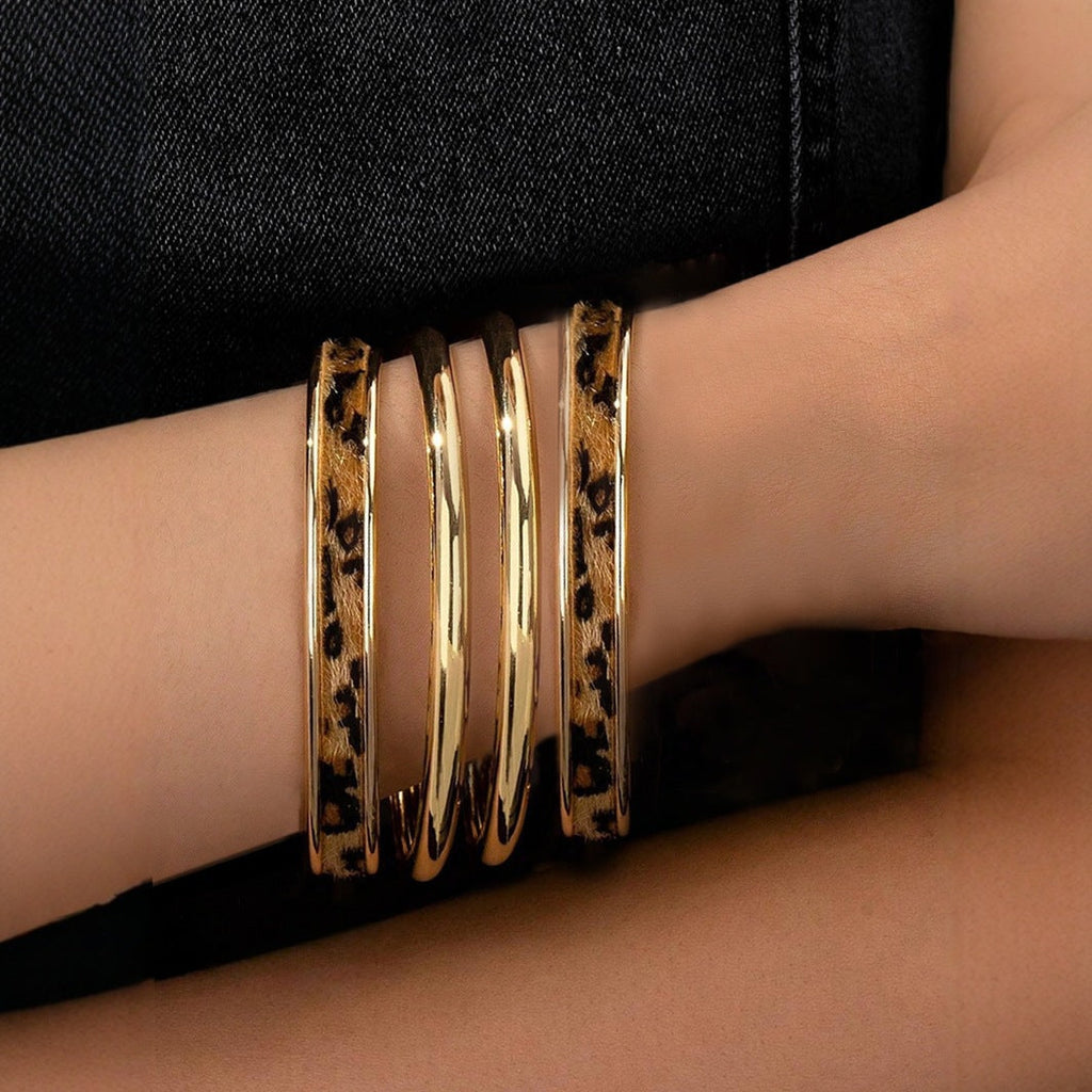Sweet Cool Leopard Print Smooth Bracelet image 2