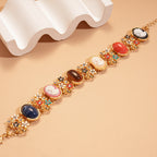 Rhinestone Resin Flower Colorful Bracelet image 4