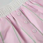 Chic Loose Color Block Striped Shorts image 5