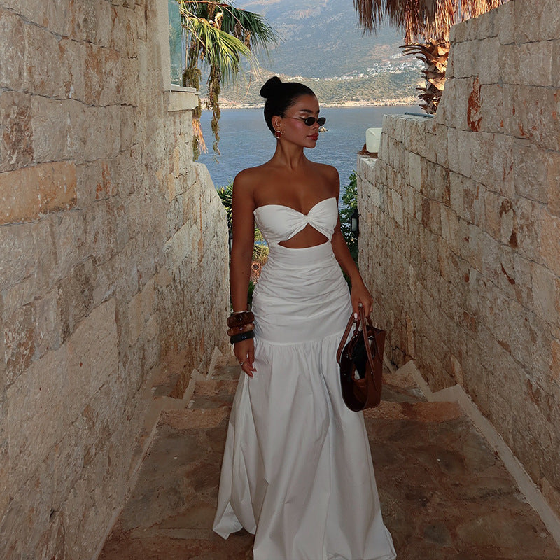Cutout Strapless Beach Party Dress image 15