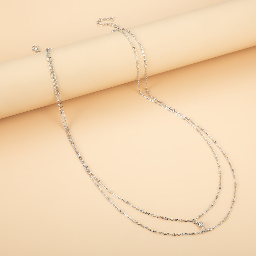 Thin Chain Rhinestone Metal Waist Body Chain image 7