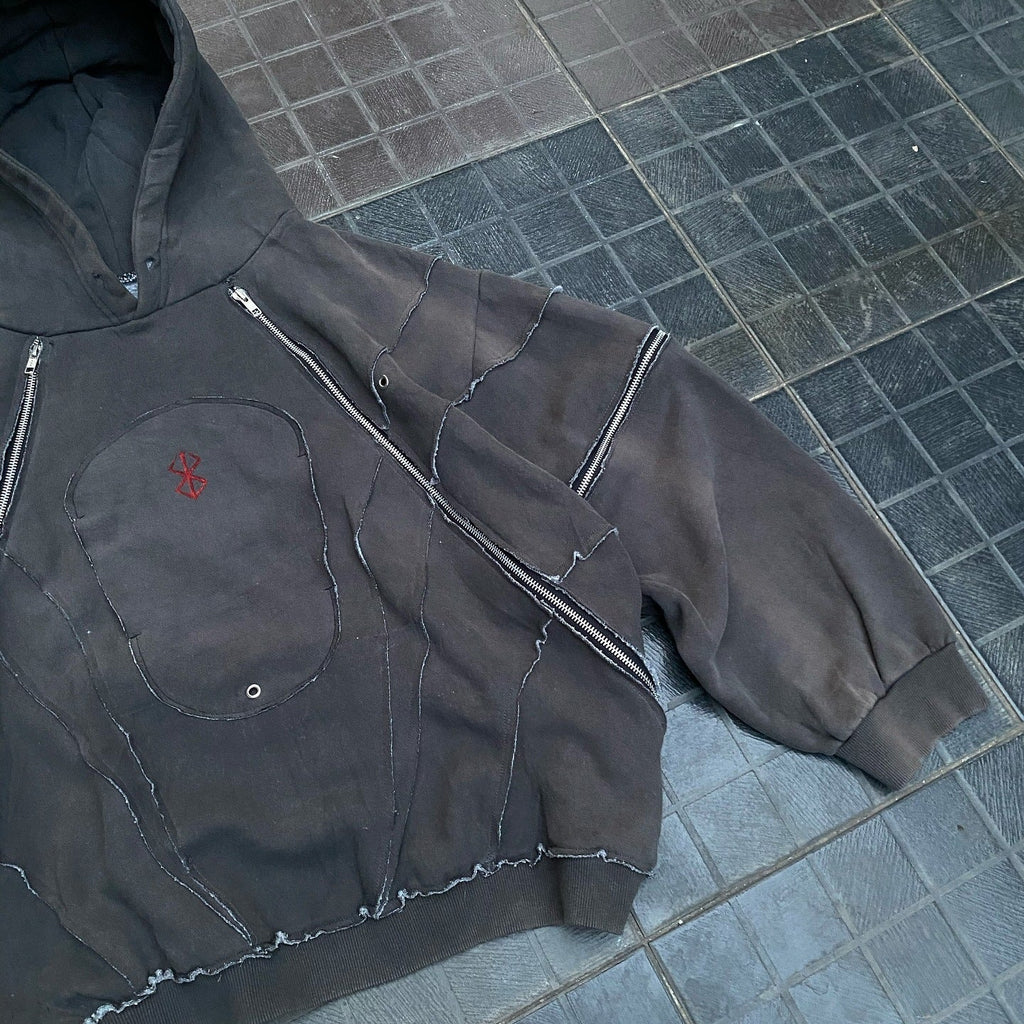 Dark Oversized Streetwear Hoodie image 3