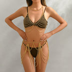 Sexy Tassel Metal Set Body Chain image 1