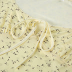 Vintage Floral Mesh Sexy Blouse image 6