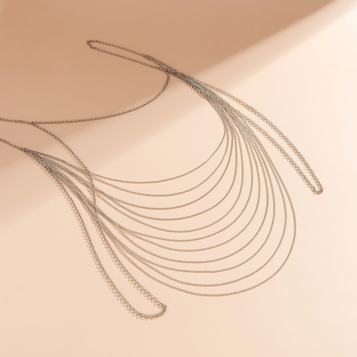 Sexy Metal Chain Tassel Back Body Chain image 6