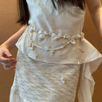 Pearl Shell Tassel Waist Body Chain image 1