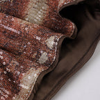 Vintage Snakeskin Sequin Low Waist Shorts image 7