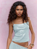 Sequin Slim Cami Top image 16
