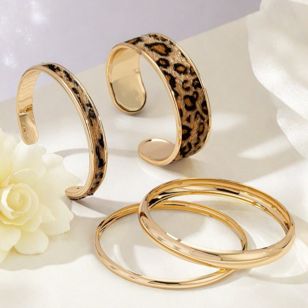 Sweet Cool Leopard Print Smooth Bracelet image 4