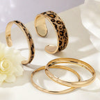 Sweet Cool Leopard Print Smooth Bracelet image 4