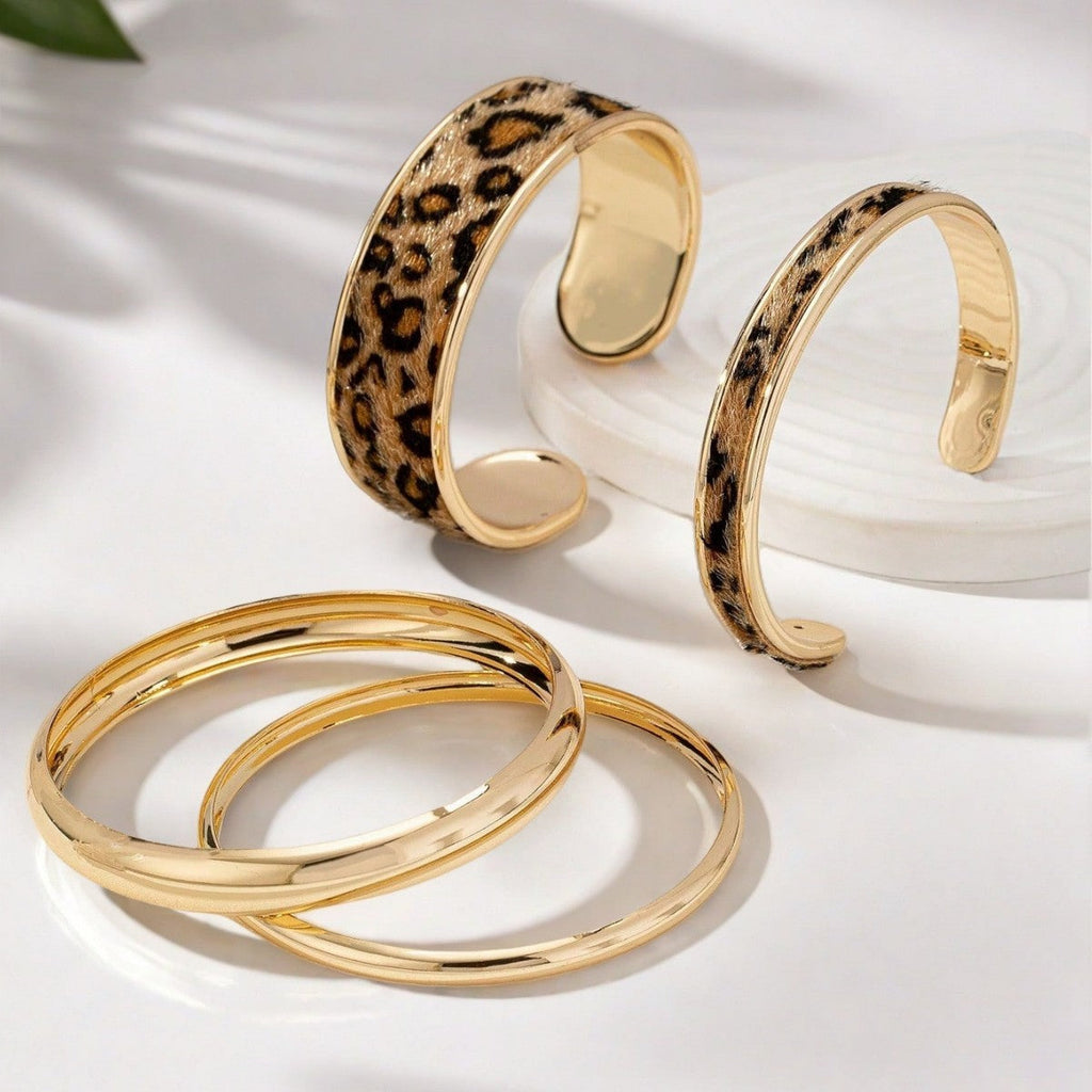 Sweet Cool Leopard Print Smooth Bracelet image 3