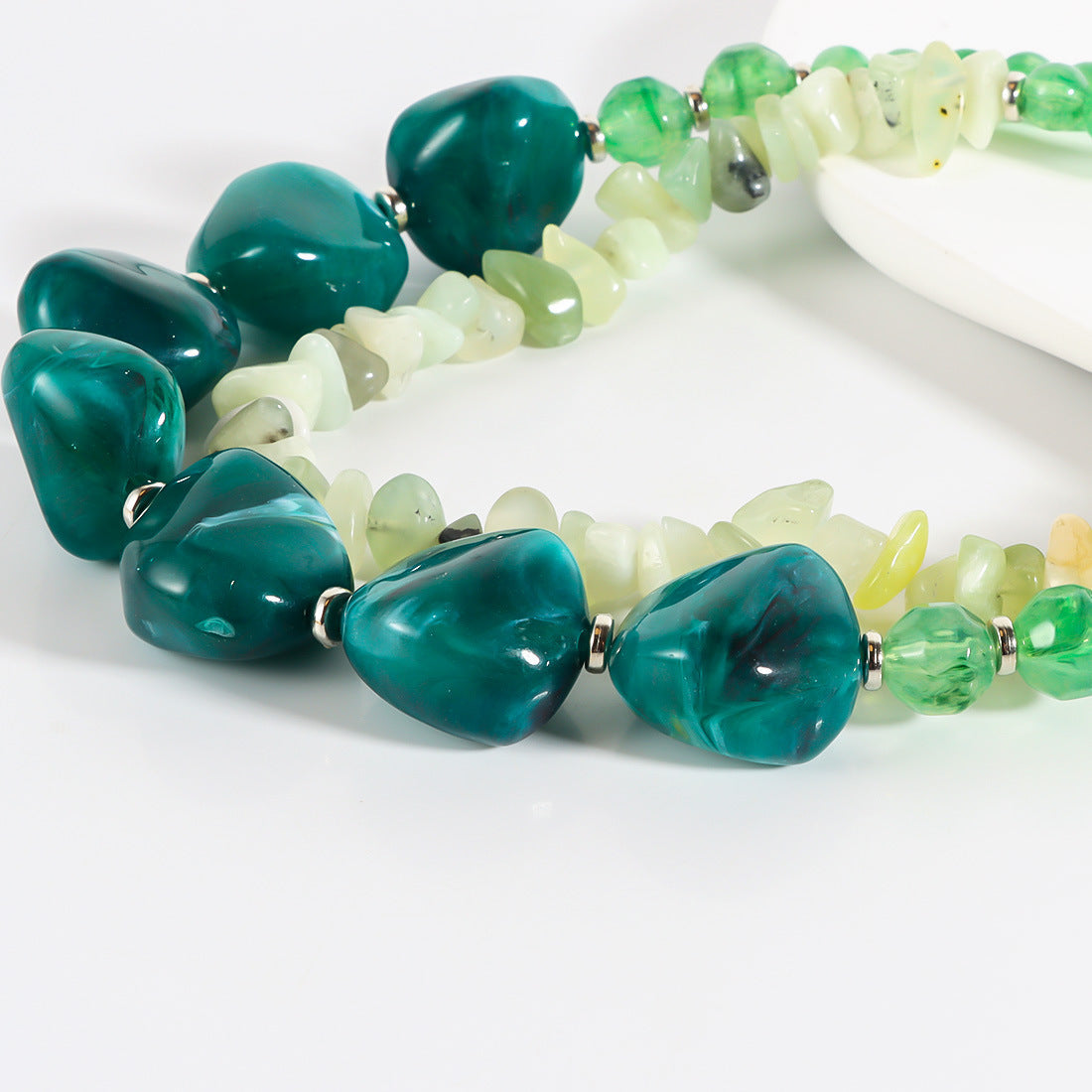 Boho Layered Beaded Stackable NeckLace image 4