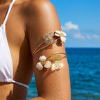Irregular Cutout Butterfly Floral Bracelet image 6