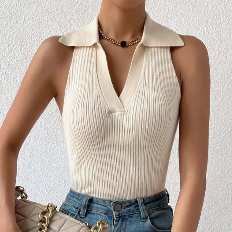 Sleeveless Knit Top image 11
