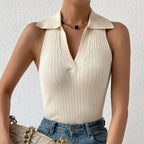 Sleeveless Knit Top image 11