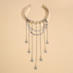 Vintage Open Minimalist Chain Tassel Bracelet image 5