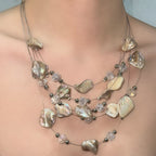 Shell Irregular Boho Minimal NeckLace image 4