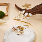 Irregular Cutout Butterfly Floral Bracelet image 7