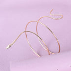 Twisted Wrap Snake Open Bracelet image 4