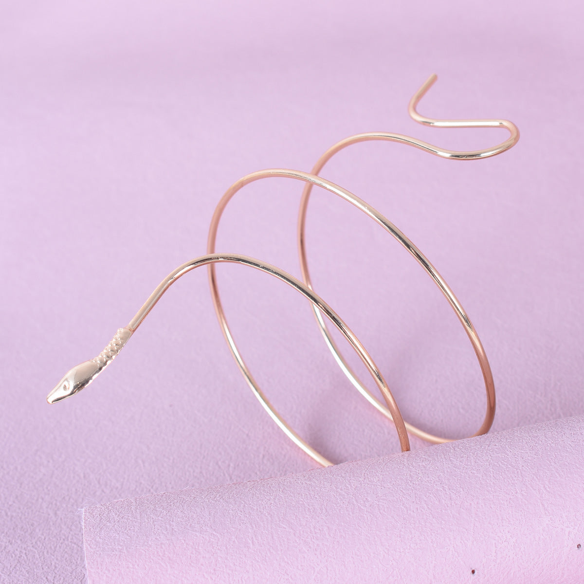 Twisted Wrap Snake Open Bracelet image 4