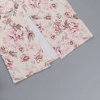 Floral Print Deep V-Neck Fitted Party Dress image 11
