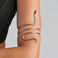 Twisted Wrap Snake Open Bracelet image 5