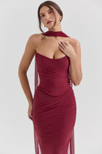 Corset Style Bodycon Formal Dress image 9