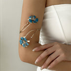Oil Dripping Flower Open Bracelet image 9